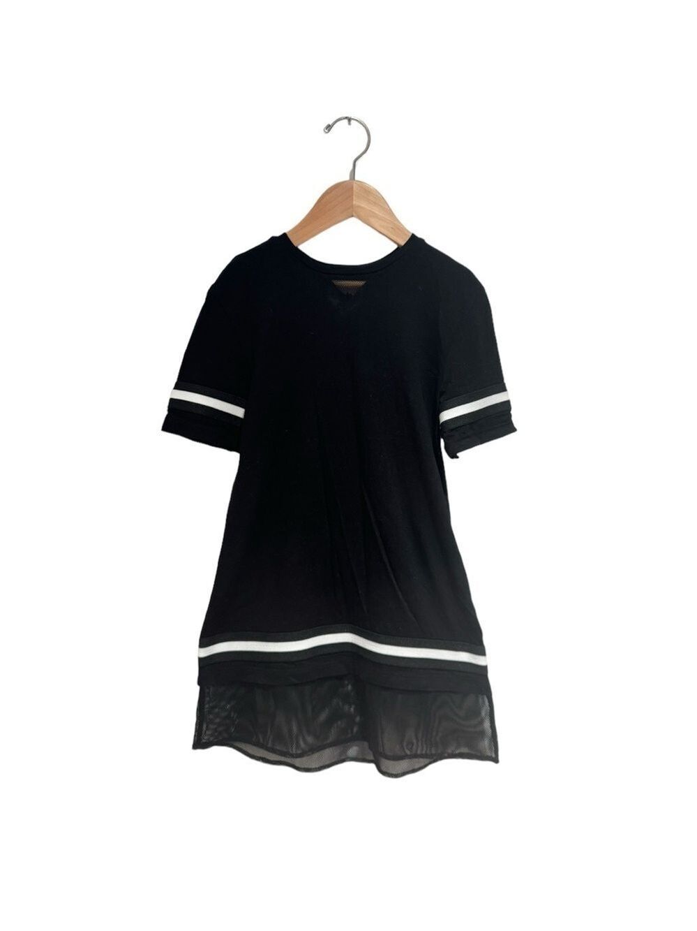 OMAMIMINI black & white lightweight a-line dress - size 2